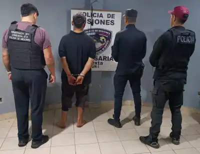 Cayó en Posadas un ladrón de comercios y otro acusado de violencia de género