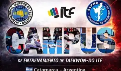 Catamarca se prepara para un Campus de Taekwon-Do ITF que promete dos días de pura exigencia