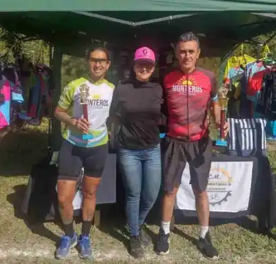 Oscar Aparicio sumó otra victoria en el MTB