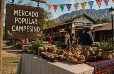 Huerta Grande: vuelve el Mercado Popular Campesino con productos directos del productor