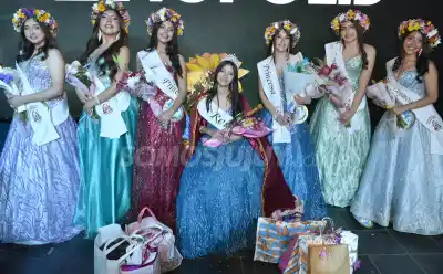 Elección en el Polivalente de Arte: Mía Pita se quedó con la corona y estas son las fotos de las elegidas
