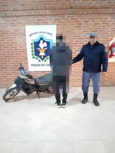 Se fugó de un control policial en Colonia Benítez: lo atraparon a pocas cuadras