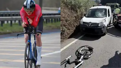Dolor en el ciclismo: un joven de 19 años murió en plena competencia