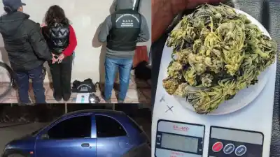 Tres allanamientos en Catamarca: secuestran drogas, balanzas y un auto