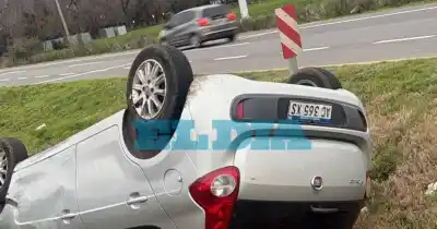 Una oficial de la Policía Bonaerense volcó en la Ruta 2 y el dato que sorprendió a todos