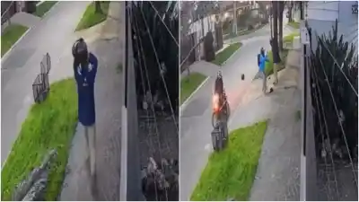 Dos asaltos en minutos: el insólito video que estremece a Quilmes