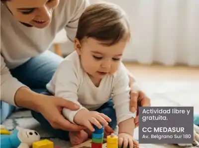 Un viernes para despertar los sentidos: llega el encuentro sensorial para la primera infancia a MEDASUR