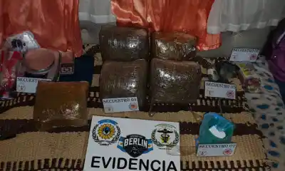 Golpe al narcotráfico en Chubut: 17 detenidos y más de 18 kilos de droga incautados