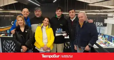 Grasso acompañó la apertura de un nuevo supermercado en Río Gallegos y lanzó un mensaje sobre la crisis
