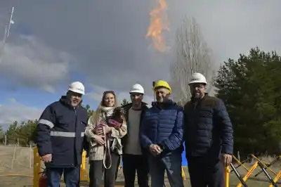 Tras 14 años de espera, una obra clave de gas en Esquel cambia la realidad de 72 familias