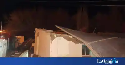 Un cortocircuito desató una violenta explosión en una vivienda de Perito Moreno
