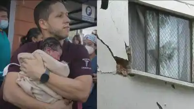 Temblor en Colombia: el médico que evacuó a los recién nacidos y emocionó al mundo