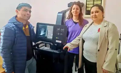 Un pueblo aislado por la distancia ahora tiene rayos X de última generación