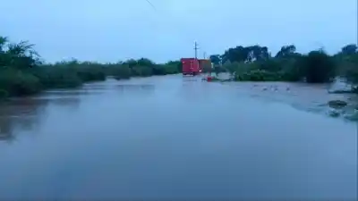 Ruta Nacional 34 colapsada: El agua se “tragó” un tramo clave y el corte es total