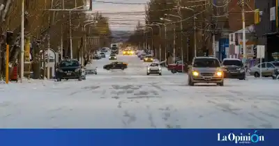 Alerta amarilla en Santa Cruz: la costa de Güer Aike se prepara para nevadas de hasta 30 centímetros
