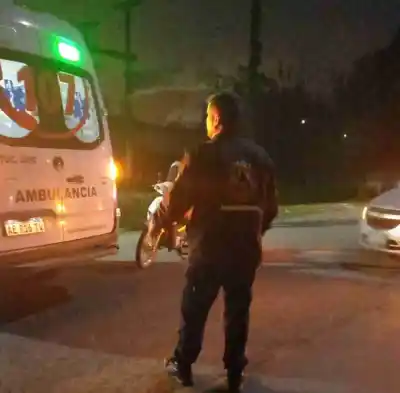 Choque en la Ruta 38 deja a un motociclista herido en Monteros