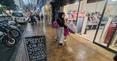 Ni el clásico ni la lluvia salvaron las ventas por el Día del Niño en La Plata