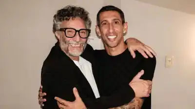 Di María se perdió un partido clave y su salida nocturna terminó con un gesto inesperado de Fito Páez
