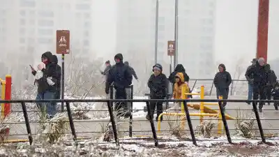 Alerta amarilla por nevadas y un lunes helado: cómo sigue el clima en Neuquén