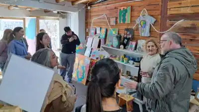 El talento sustentable de Guaymallén brilló en el Circuito de Tiendas Creativas