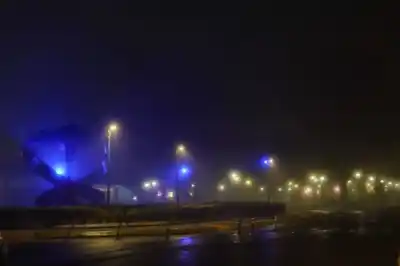 La noche que la niebla convirtió a Roca en un escenario de película