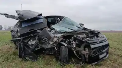 Regresaba de un sepelio y un choque le arrebató la vida
