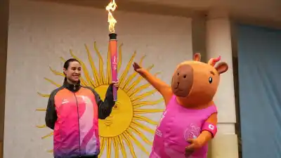 La llama de los Juegos Suramericanos llega a Santa Fe: qué pasará en la Costanera