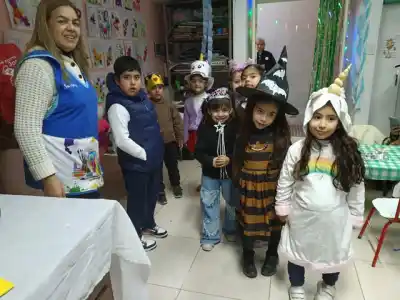 El rincón de selfies que revolucionó la Semana del Niño en una escuela de La Banda