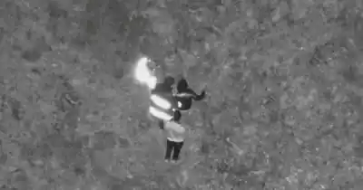 Perdidos en Los Reyunos: el dramático rescate de la pareja que quedó aislada en la montaña