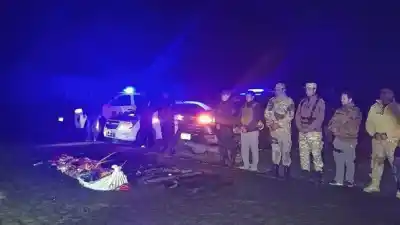 Cazaban ciervos en las islas: el operativo que terminó con 11 armas secuestradas