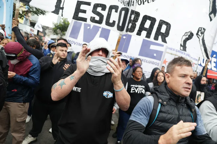 La Unión de Trabajadores Economía Popular (UTEP) anunció un nuevo plan de lucha. Foto: Francisco Loureiro.