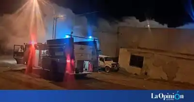 El siniestro que encendió las alarmas en un taller mecánico de Puerto Deseado