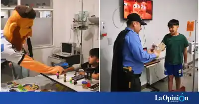 El gesto que emocionó a los niños internados en el Hospital Regional de Río Gallegos