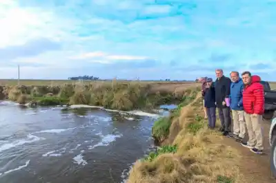 Río V: La Pampa llevará a Buenos Aires un plan para evitar nuevas inundaciones