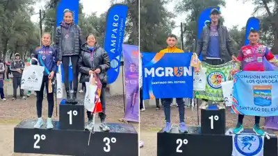 Juan Chaparro y Neli Peñaflor, los dueños de la segunda Carrera de las Dos Ciudades