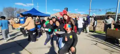 El festejo que paralizó Roca: cientos de chicos y una sorpresa que nadie esperaba