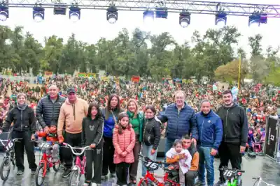 El Parque Aguirre explotó de alegría: así se vivió el festejo por el Día de la Niñez