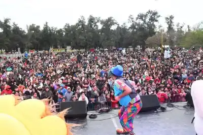 El festejo por el Día del Niño que reunió a cientos de familias en el Parque Aguirre