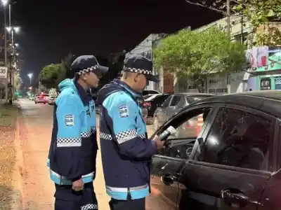 El operativo que sacó de las calles a 45 conductores alcoholizados