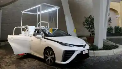 Córdoba se prepara para recibir a León XIV: Toyota fabricará un papamóvil especial para la visita