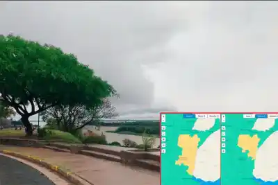 Tormentas en Entre Ríos: alerta amarilla, hasta 80 mm y la fecha del próximo frente frío
