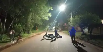 Se cruzó un perro en su camino y la maniobra terminó en el hospital