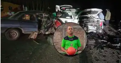 Un conocido árbitro de fútbol murió en un choque frontal que dejó cinco heridos graves