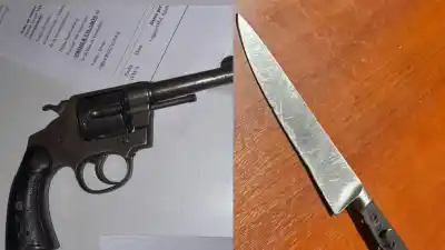 La pelea familiar que terminó con un detenido y dos armas secuestradas en Rawson