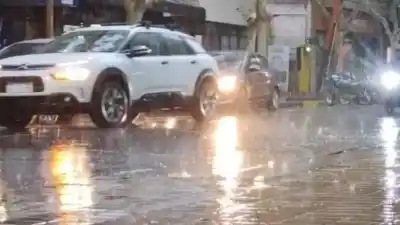 Lluvias y frío extremo: así arranca el feriado en San Juan