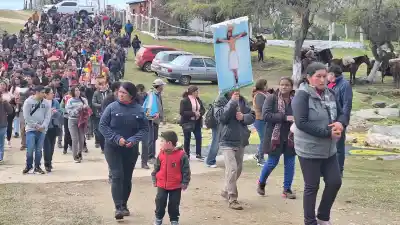 Fe, gauchos y comunidad: así se vivió la Fiesta Patronal de Los Corrales