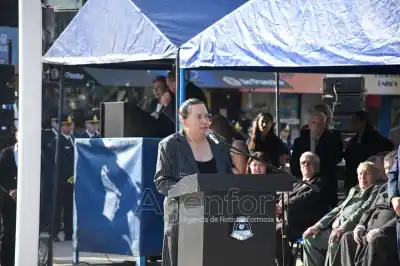 Parola desafió a Milei en el homenaje a San Martín: "La patria no se vende"