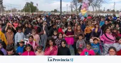 El festejo que se cayó por la lluvia: Rawson movió el Día del Niño en Valle Grande