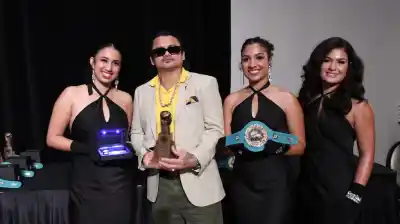 El homenaje que recibió el Chino Maidana en Las Vegas y que nadie esperaba