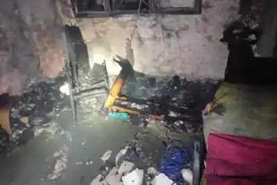 Fuego en una casa del barrio Laguna Seca: qué pasó y cómo terminó la noche